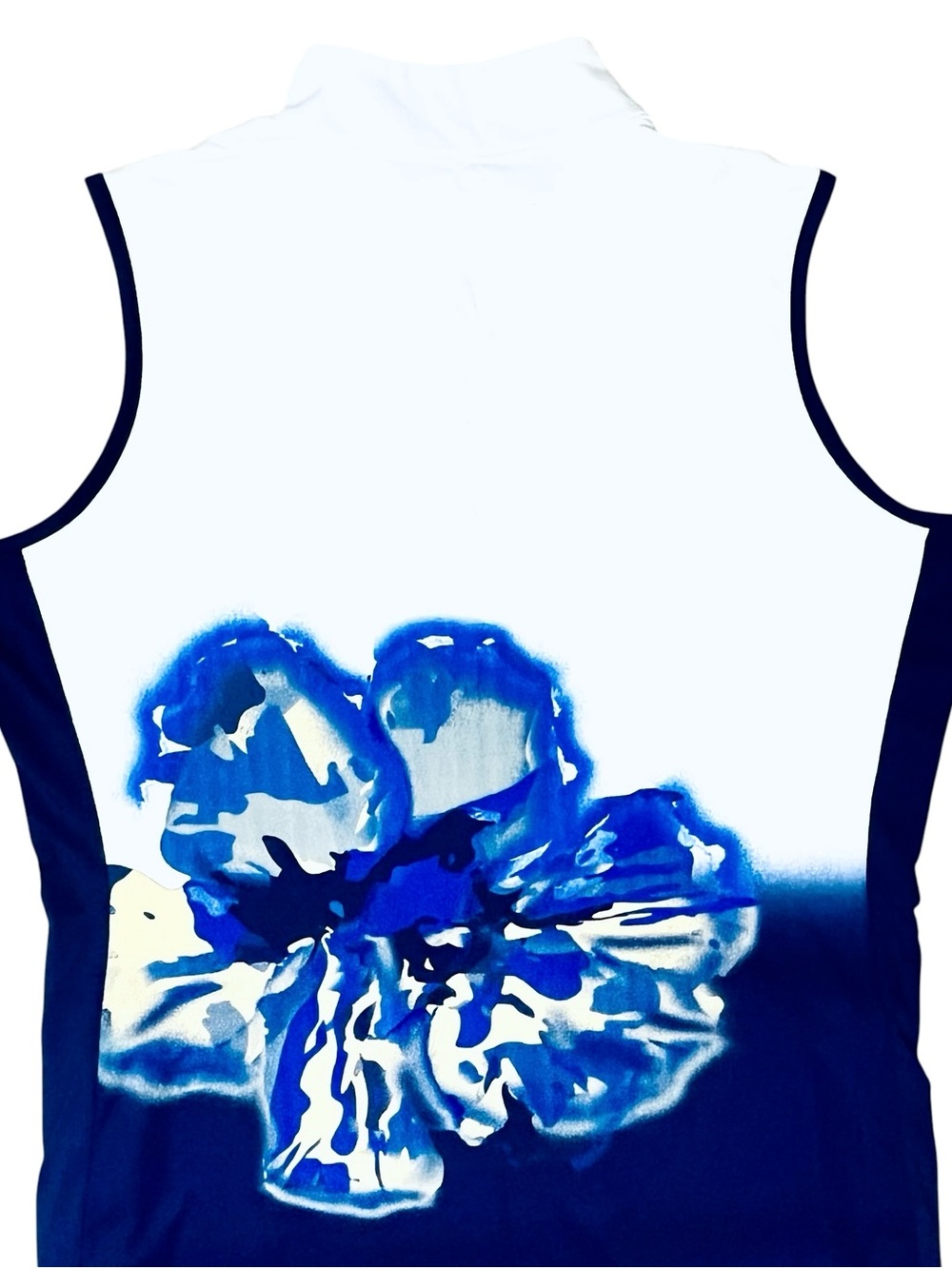 Tail Activewear Dress Blue Bloom Flower Golf Tennis UPF 50+ Zip/Pockets Sz XL - Picture 7 of 12